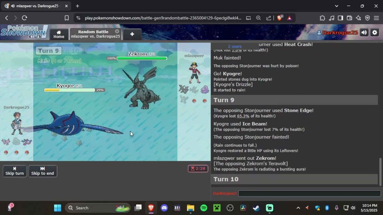 Pokemon Showdown