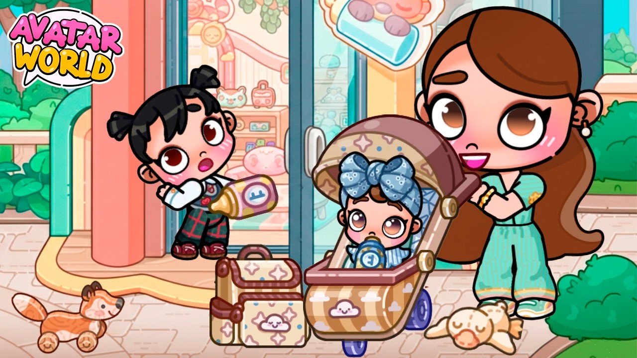 Así Fue el Primer Día de Mi Peque en la Guardería 🏫💕 en Avatar World