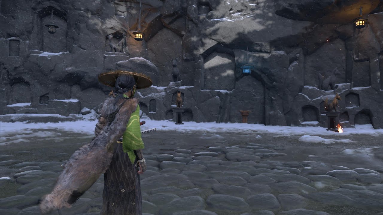 Ghost of Yotei | Snow's Blight Hideout Fox Puzzle Gameplay