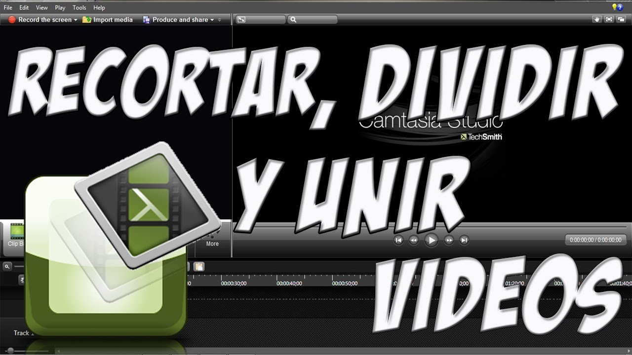 Tutorial Camtasia Studio 8 - Parte 3 - Recortar, Dividir y Unir Videos