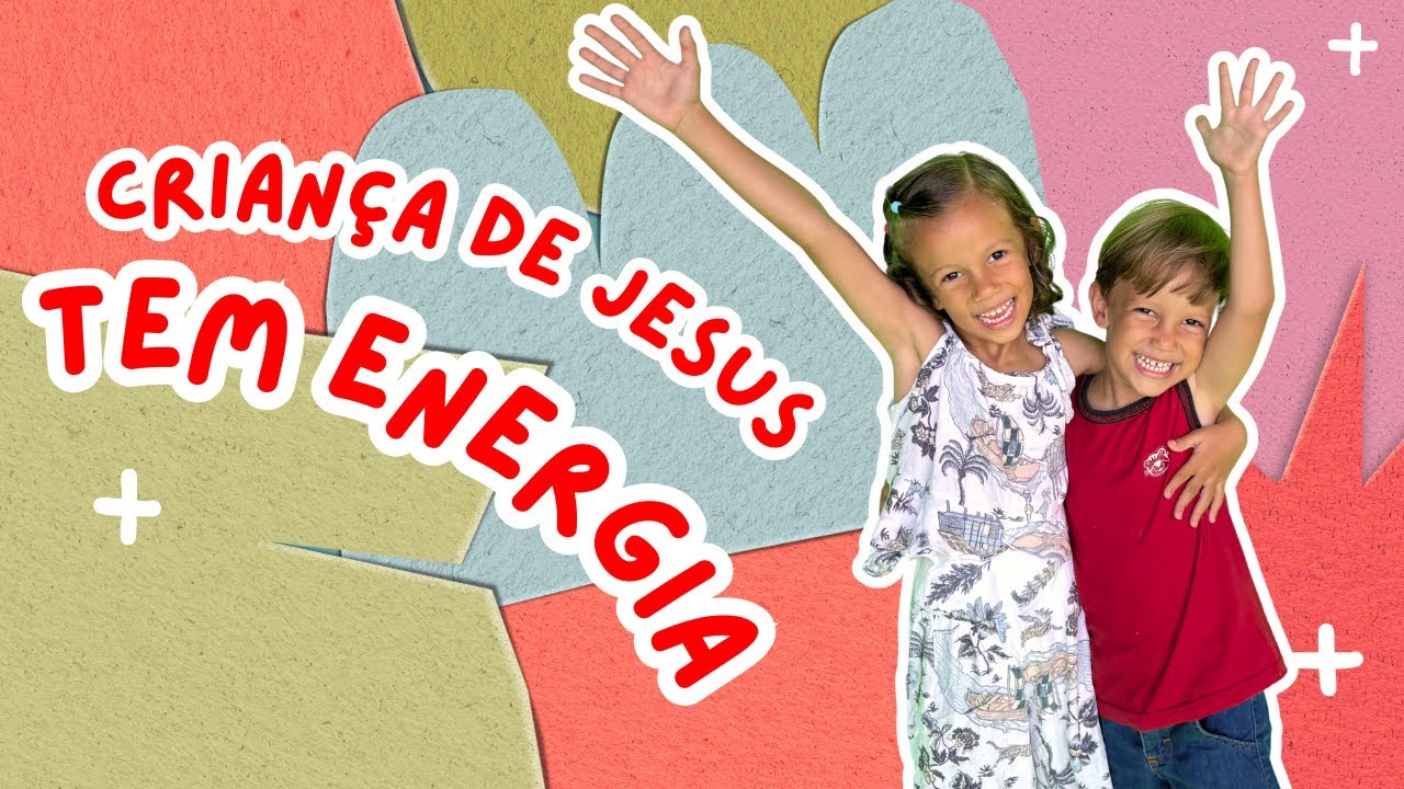 Criança de Jesus Tem Energia☀️🎶 | Música Gospel – Os Magrelinhos