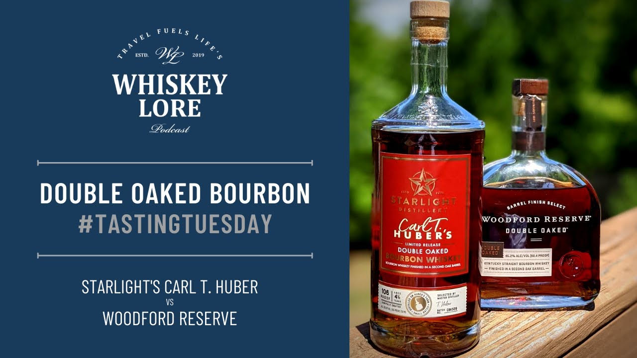 Woodford Reserve Double Oaked vs Carl T. Huber's Double Oaked - Tasting Tuesday 027