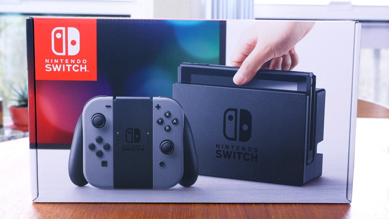 Nintendo Switch Unboxing and Hardware Overview