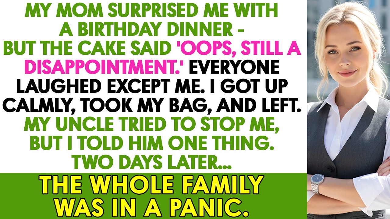 My Mom Surprised Me With a Birthday Cake — But Things Grew Terrifying When…