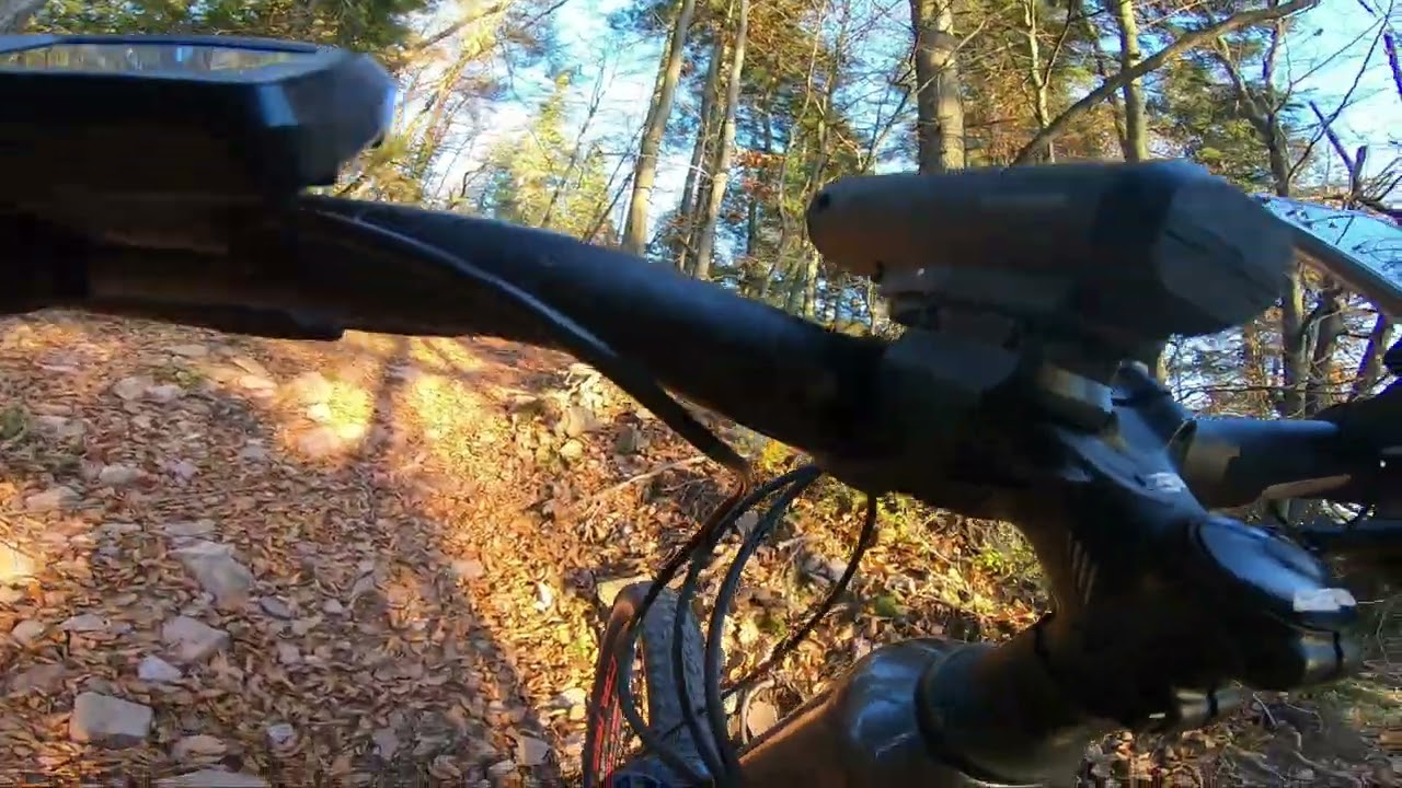 Vzpon na Javorč z eMtb kolesom