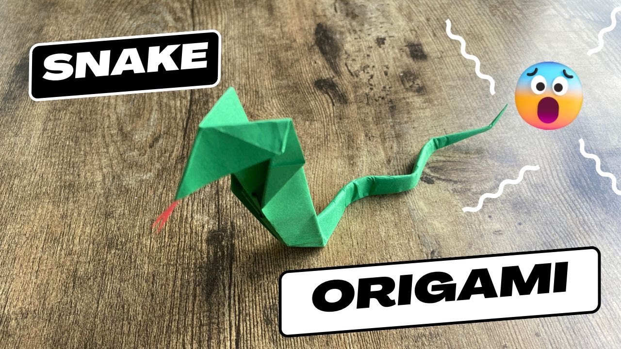 The Origami Snake That Will Fool Everyone