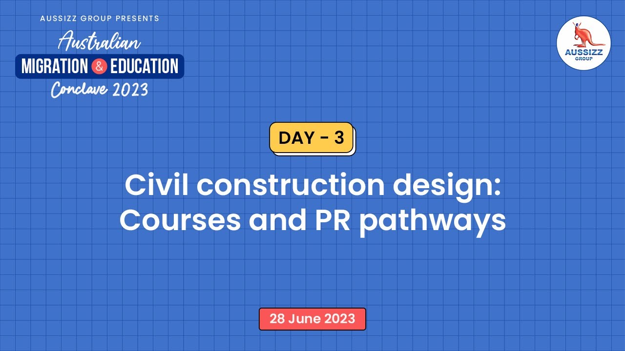 Civil construction design: Courses and PR pathways