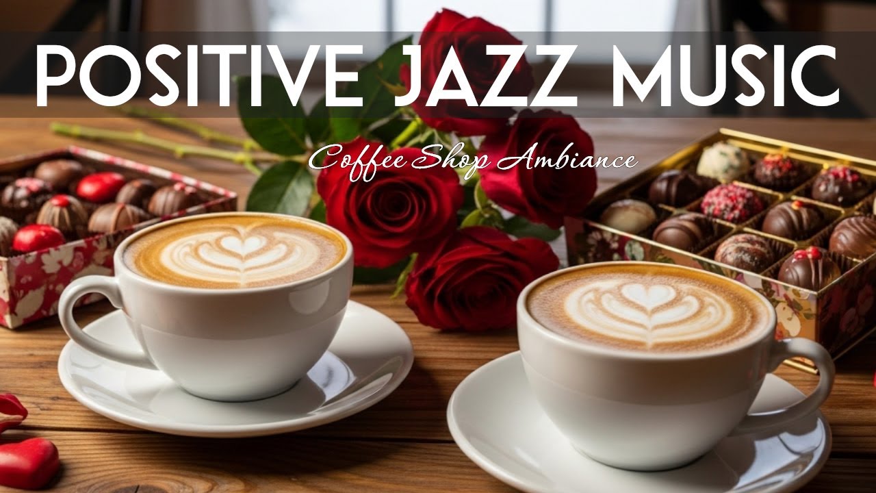 Positive Jazz Music ☕ Coffee Shop Ambiance | Positive Bossa Nova Instrumental for Studying