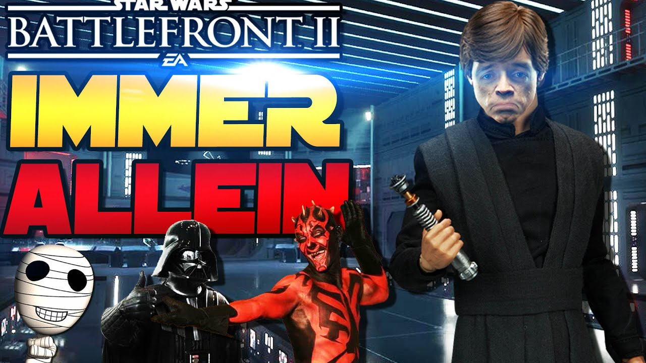 Luke hat ein hartes Leben! - Star Wars Battlefront 2 - deutsch Gameplay