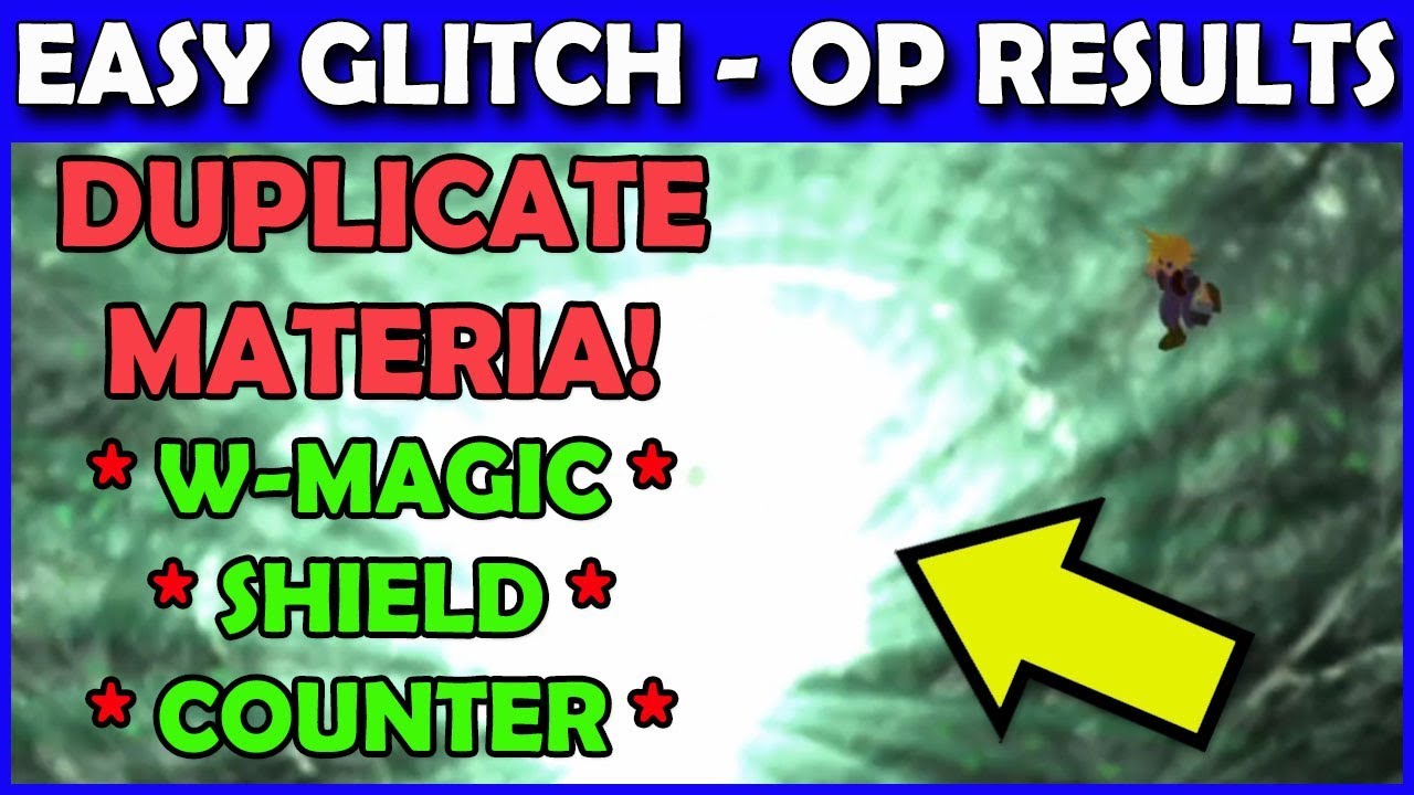 Используйте баг, чтобы получить ДВЕ копии МОЩНОЙ конечной игровой материи в Final Fantasy 7!
