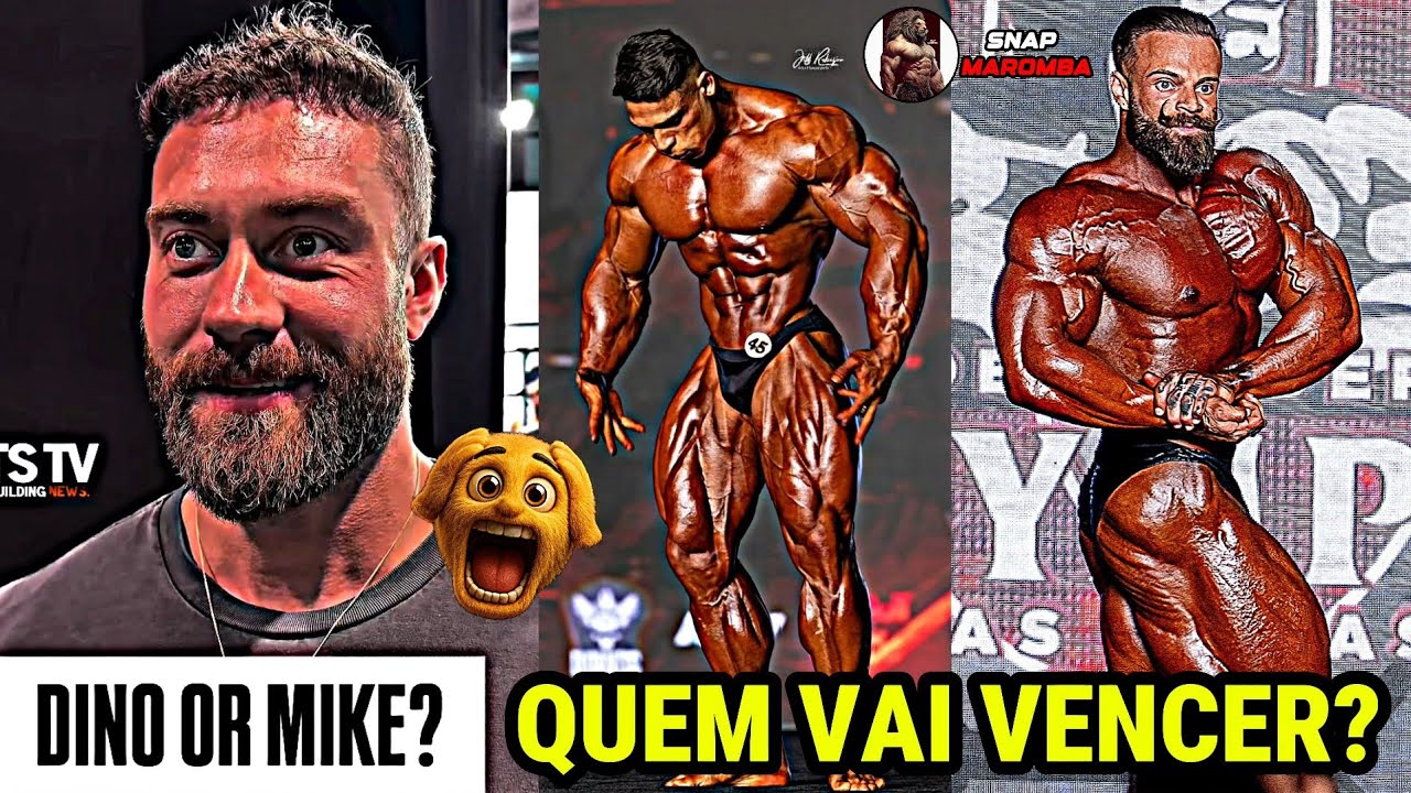 RAMON DINO X MIKE SOMMERFELD QUEM VAI VENCER? OPINI&Atilde;O DO CBUM OLYMPIA 25