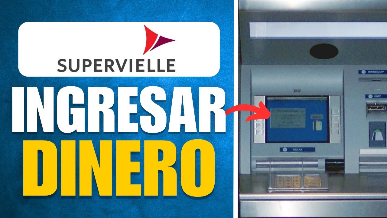 Como DEPOSITAR DINERO en un CAJERO Automatico SuperVielle (F&aacute;cil y R&aacute;pido)