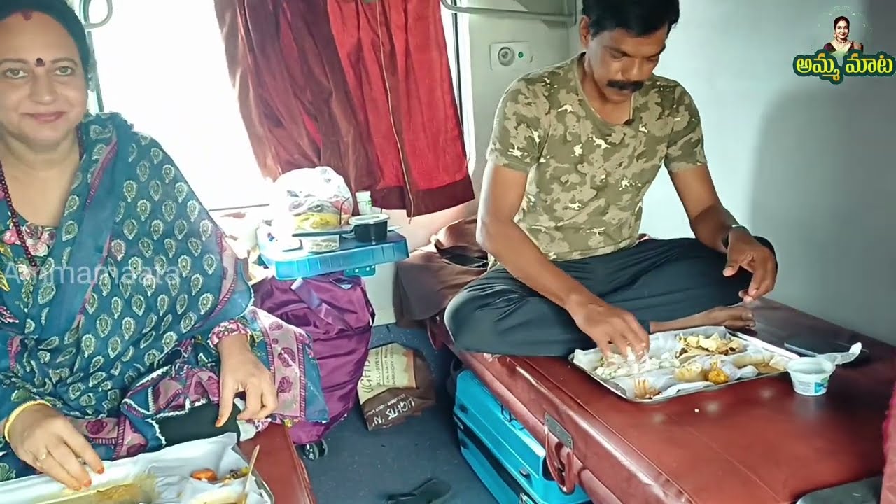 రైలులోజీవితంఇలాఉంటుందా?భోజనంఇలా ఉంటుందనిముందేతెలిస్తే|కాశీప్రయాణంప్రారంభం|BharathGouravYathra Day2