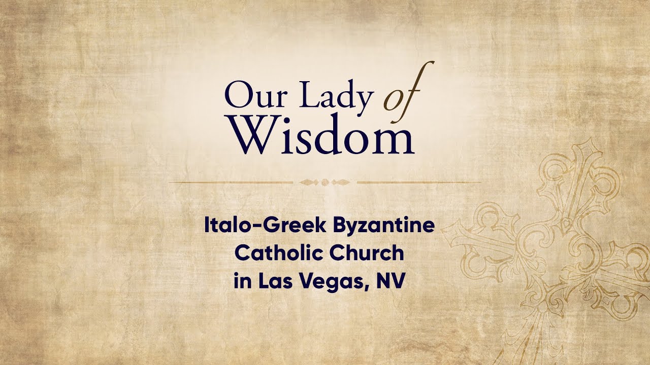 The Abbey of Santa Maria of Grottaferrata Monastery,  Italy - by Our Lady of Wisdom in Las Vegas, NV
