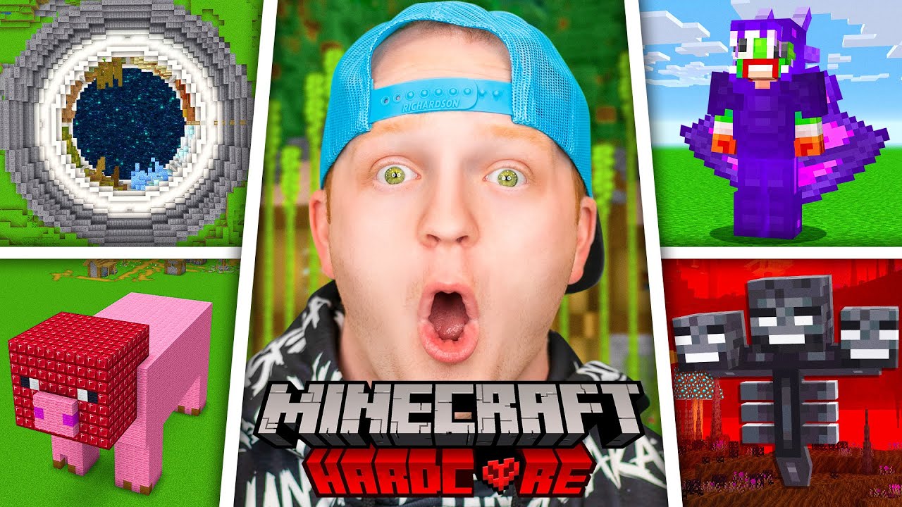I Survived 1,000 Days in Impossible Hardcore Minecraft