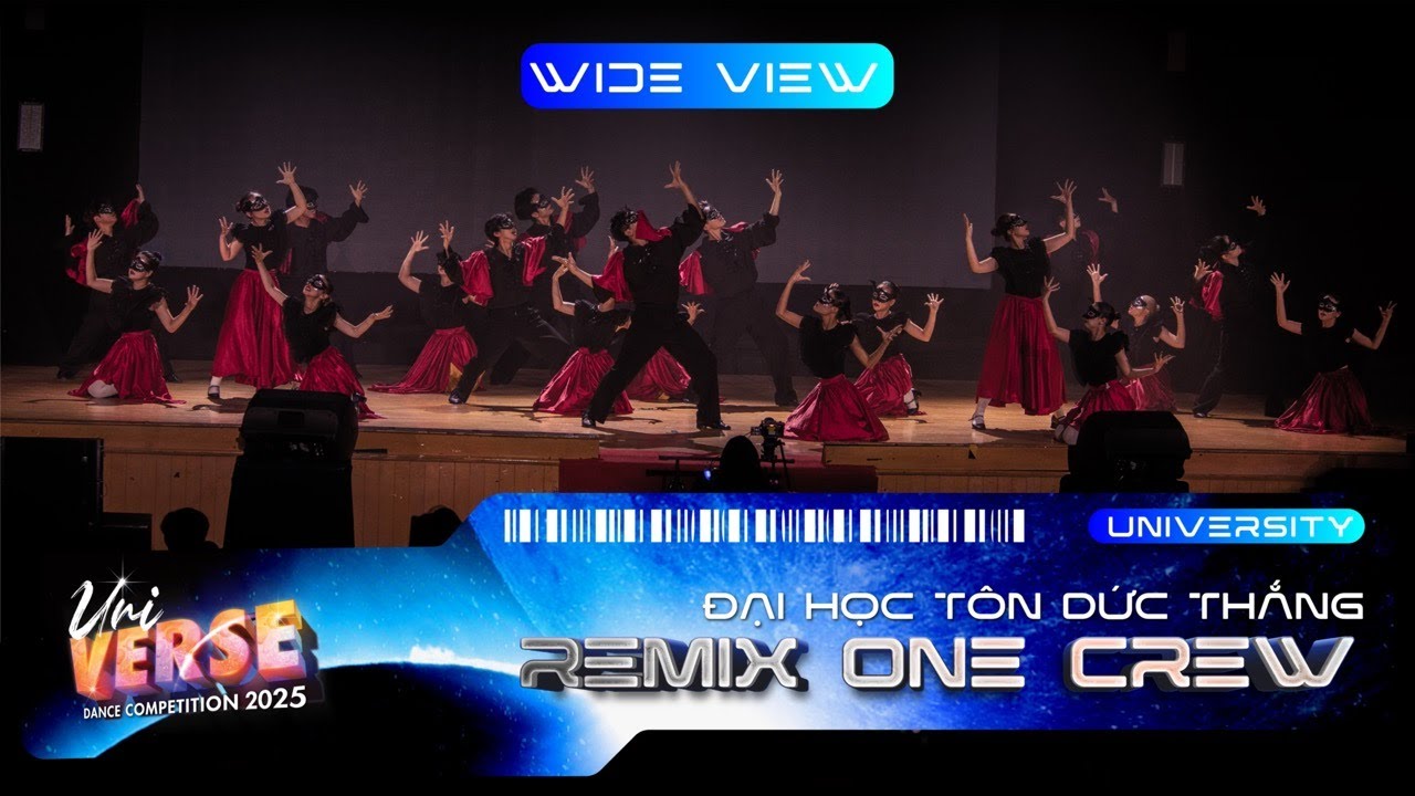 REMIX ONE CREW ╏ Uni-VERSE Dance Competition 2025: University Category [WIDE VIEW]