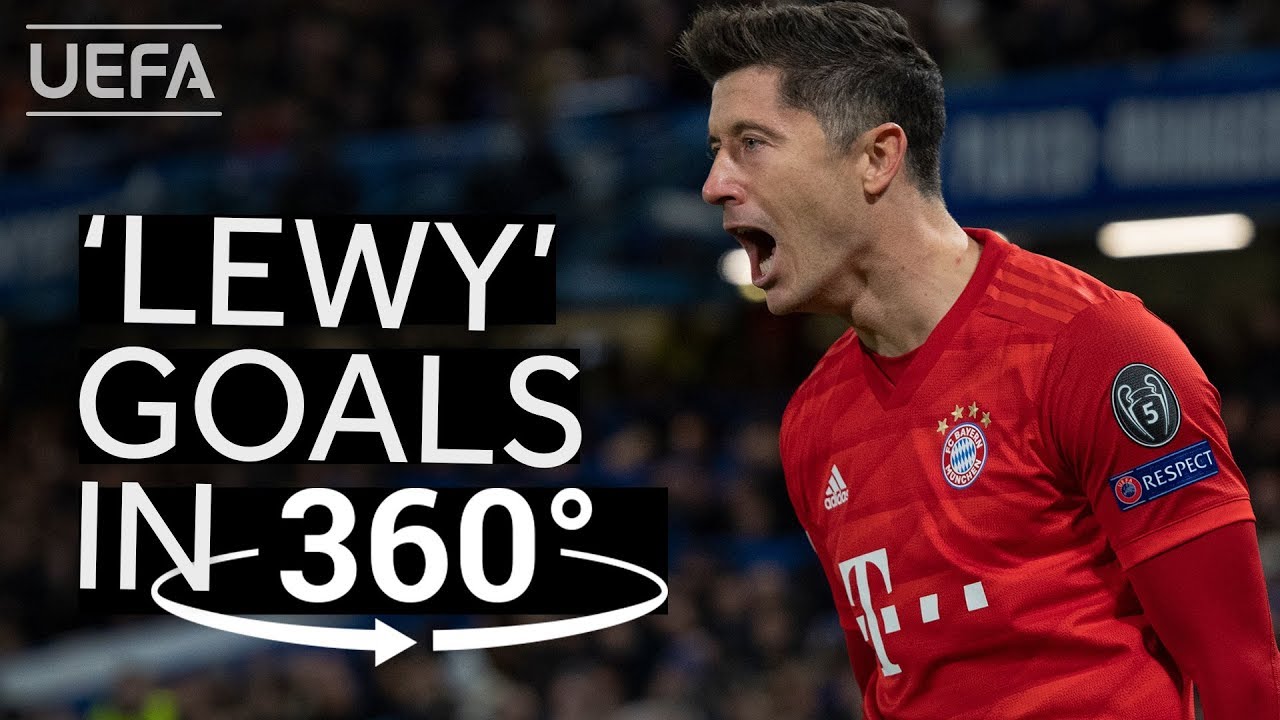 All LEWANDOWSKI 2019/20 #UCL GOALS in 360&deg;