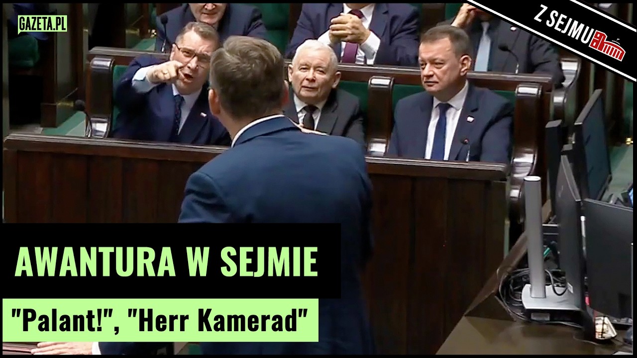 Burza w Sejmie. 