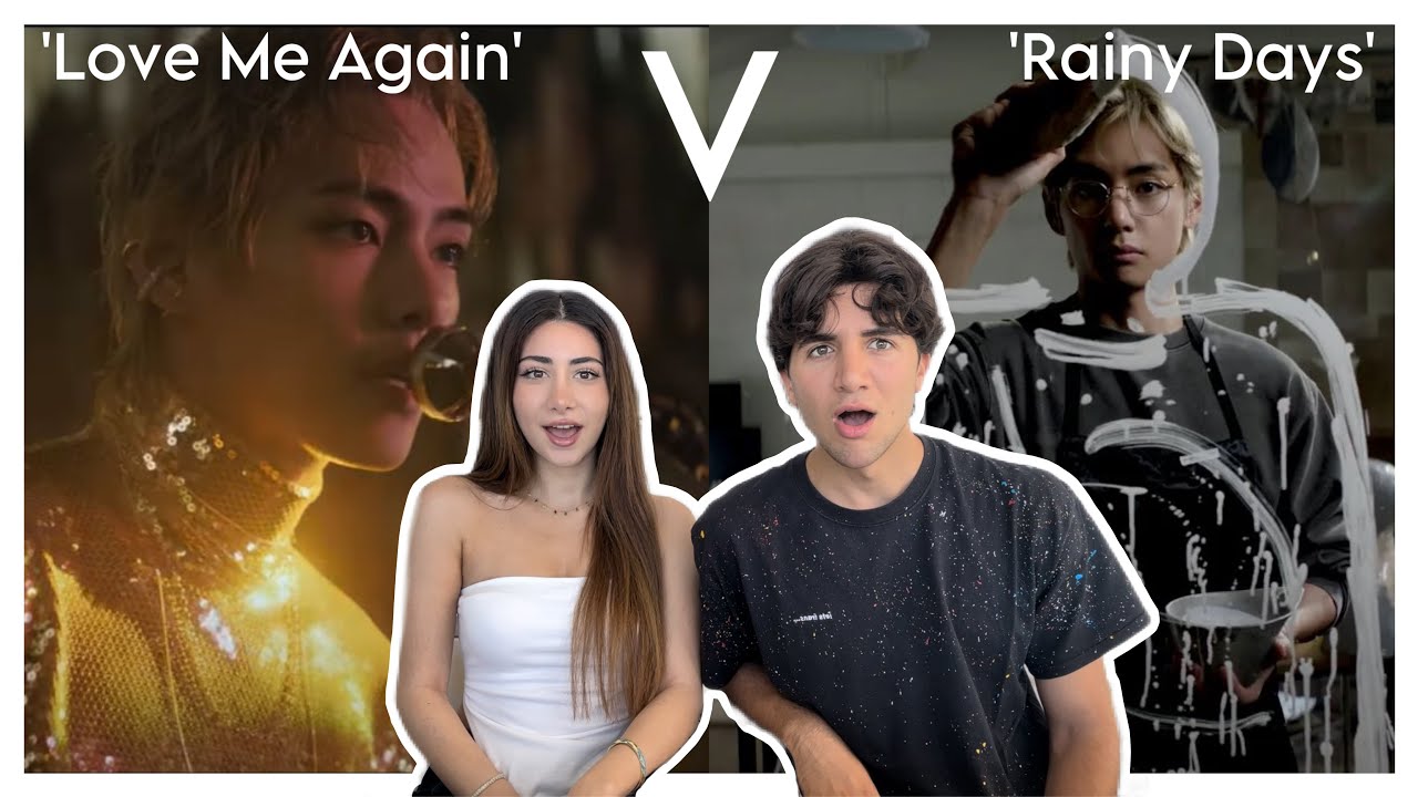 V 'Love Me Again' & 'Rainy Days' Official MV REACTION!!