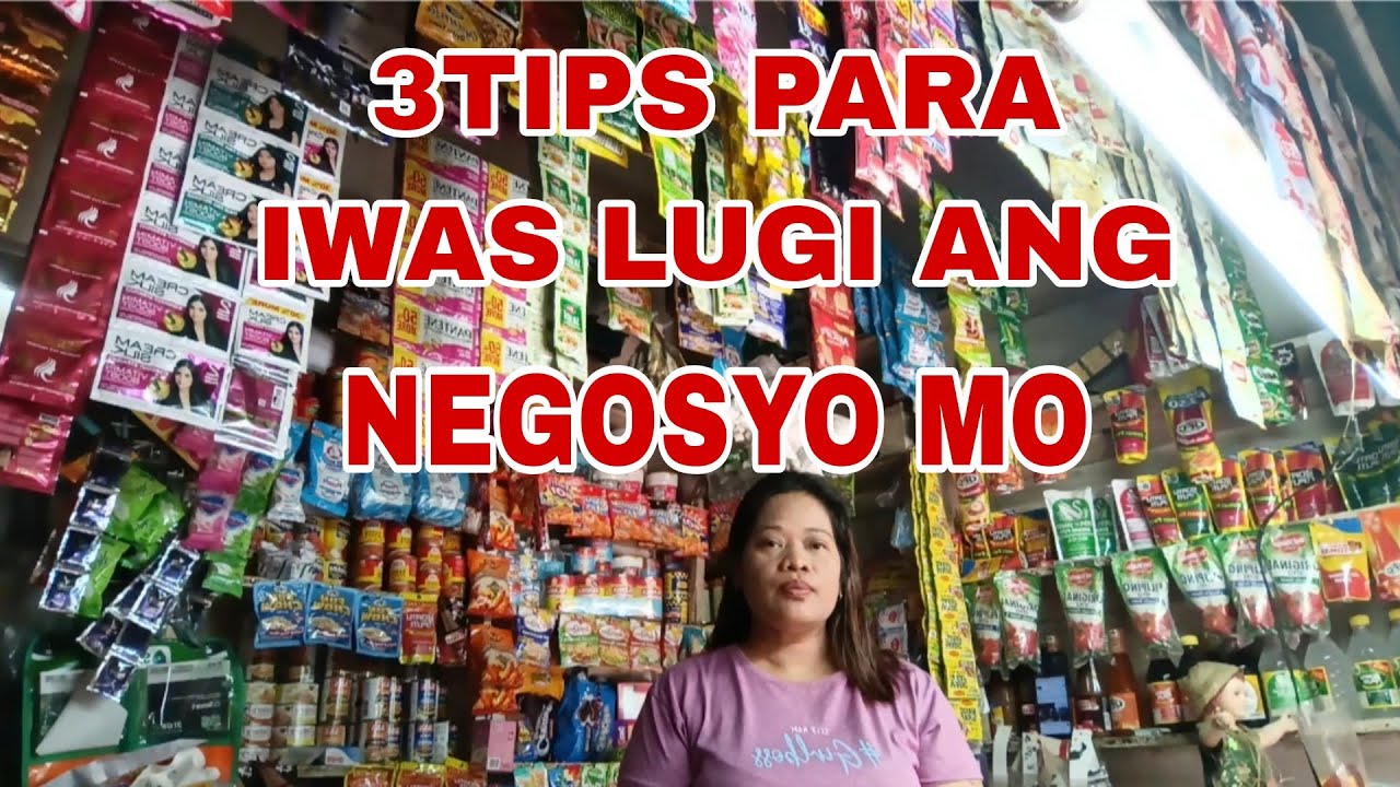 3 tips para iwas lugi ang tindahan mo! Mga dapat gawin#sarisaristore