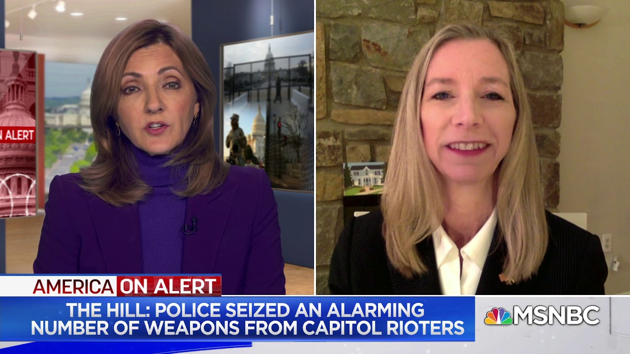Katherine Schweit discusses inaugural security on MSNBC, January 17, 2021