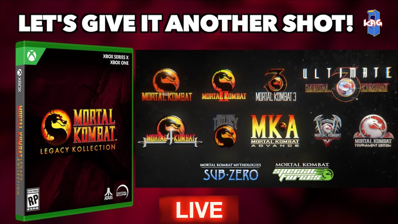 Playing the Mortal Kombat Legacy Kollection | Full game play throughs