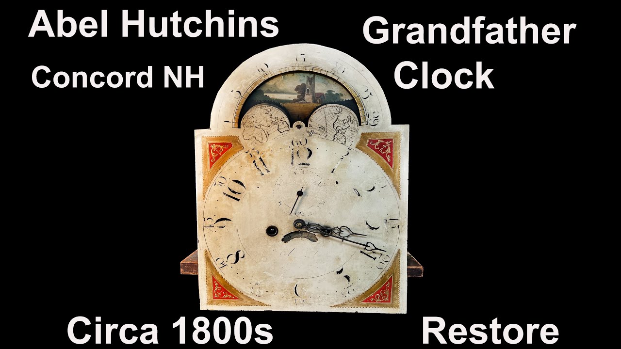 Abel Hutchins Grandfather Clock for Jay from New Jersey #116