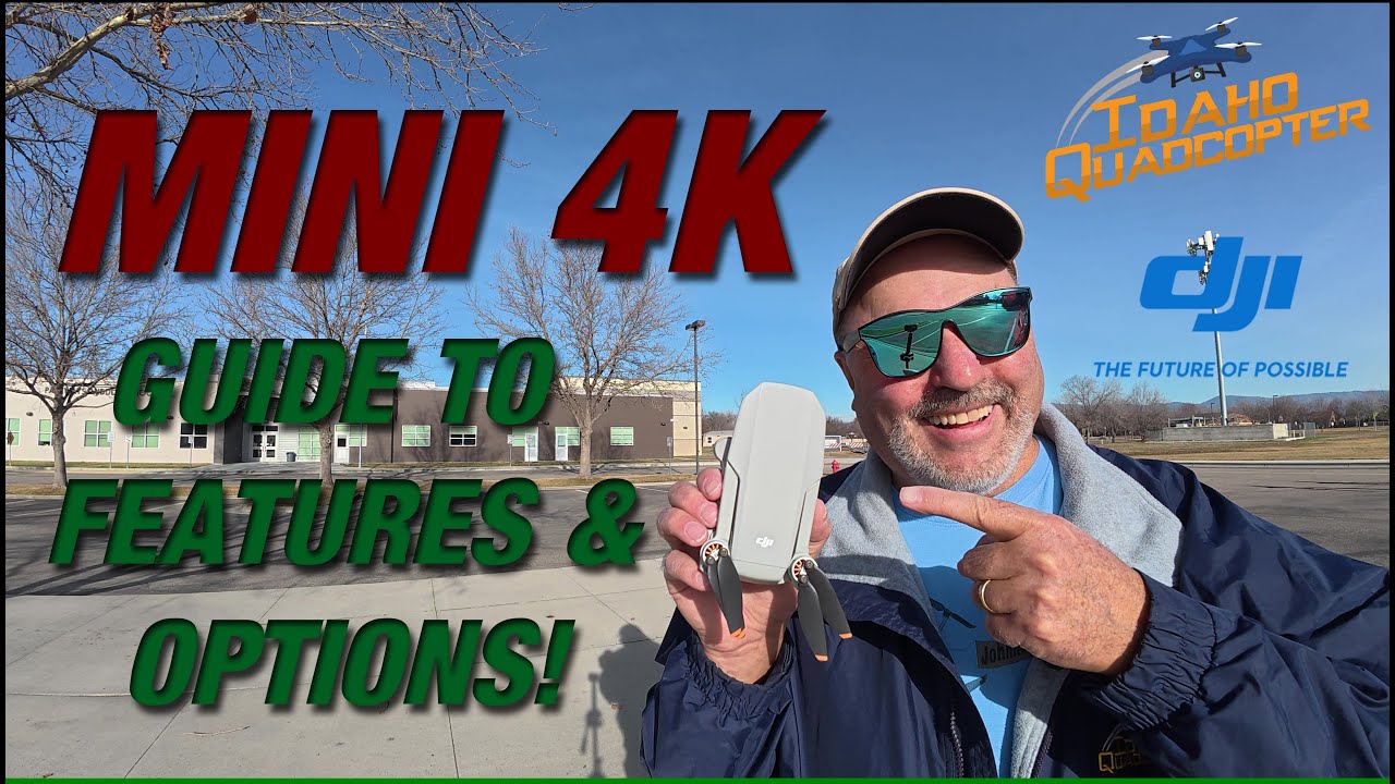 DJI Mini 4K: обзор функций и вариантов полета для начинающих.