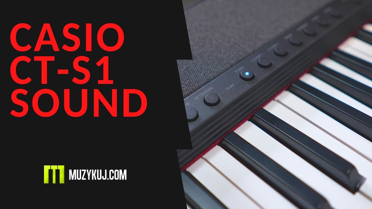 CASIO CT S1 SOUNDS