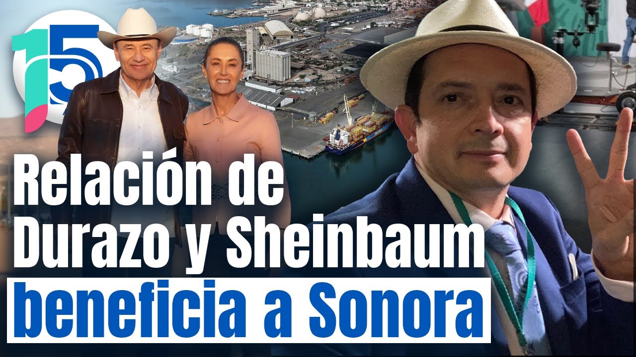 La visita de Sheinbaum a Sonora reflejó buena relación con Durazo y despegue que viene para Guaymas