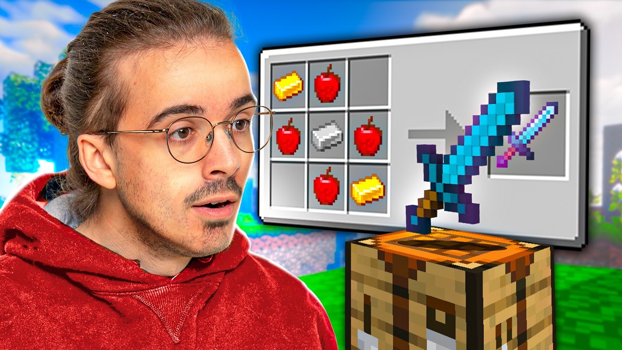 TOUS LES CRAFTS SONT ALÉATOIRES... (Minecraft UHC Random)