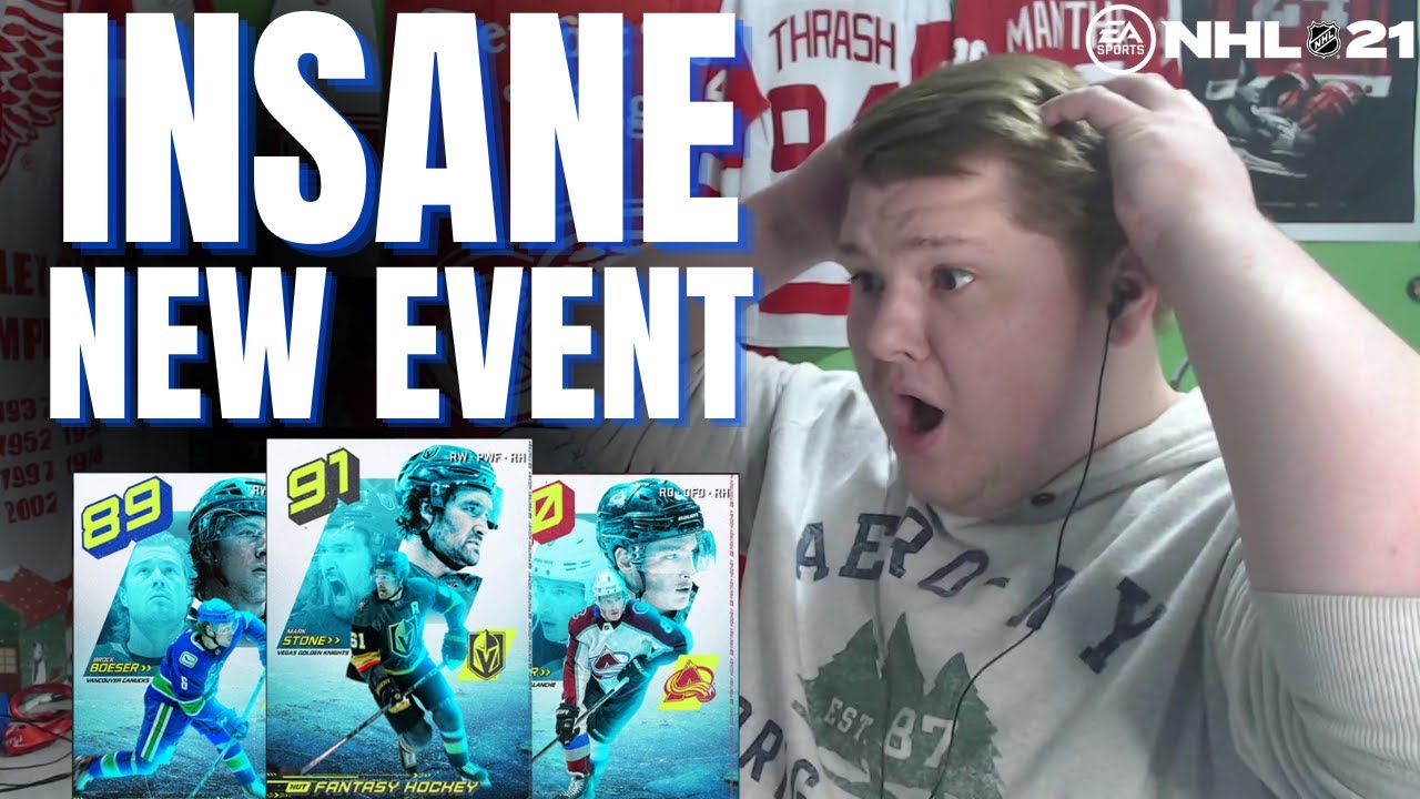 INSANE NEW FANTASY EVENT & PACK OPENING! - NHL 21