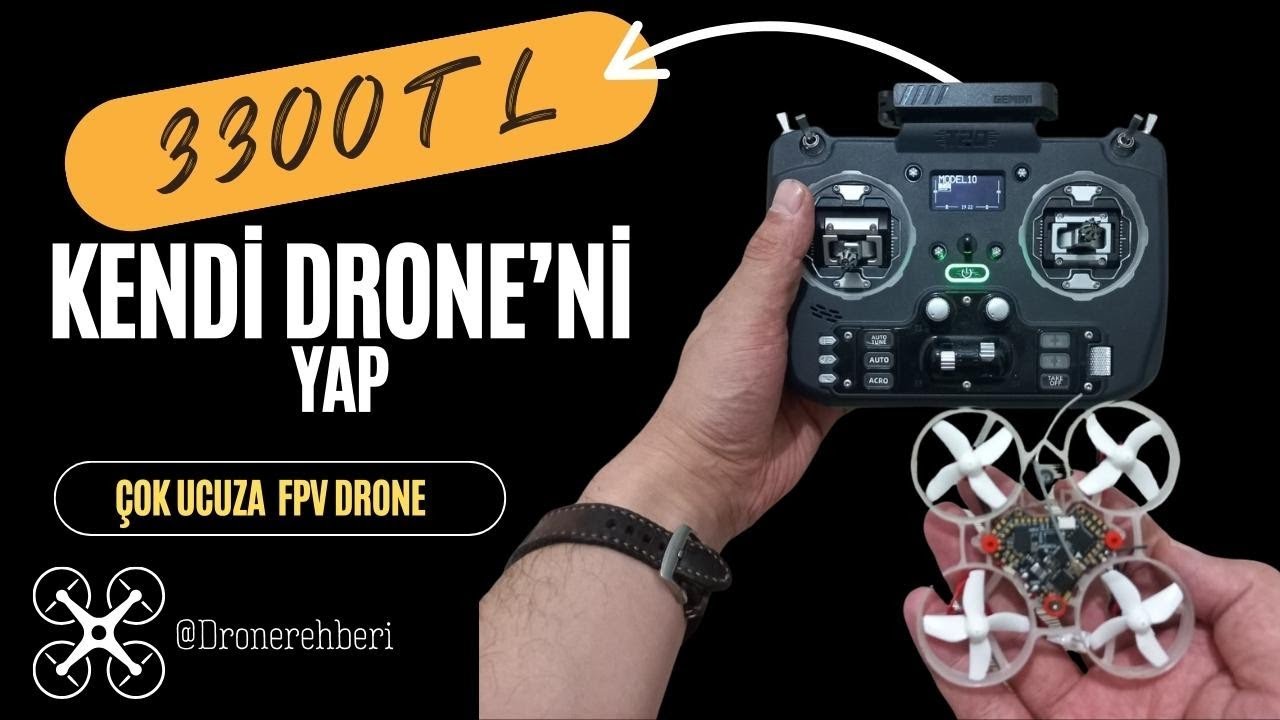 FPV DRONE YAPIMI 2025 (EN UCUZ DRONE)