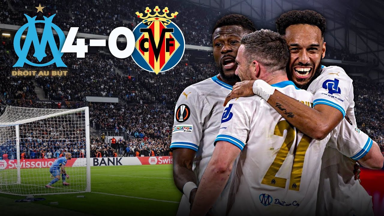 𝐕𝐋𝐎𝐆 OM 4-0 Villarreal • Match FOU, ambiance MAGIQUE et humiliation pour MARCELINO 🔥 • HD