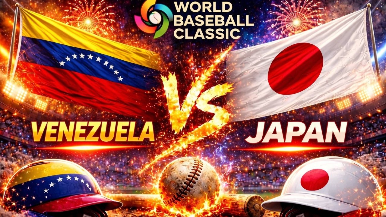VENEZUELA  VS JAPAN (2026 WORLD BASEBALL CLASSIC) LIVE REACTIONS & PLAY BY PLAY