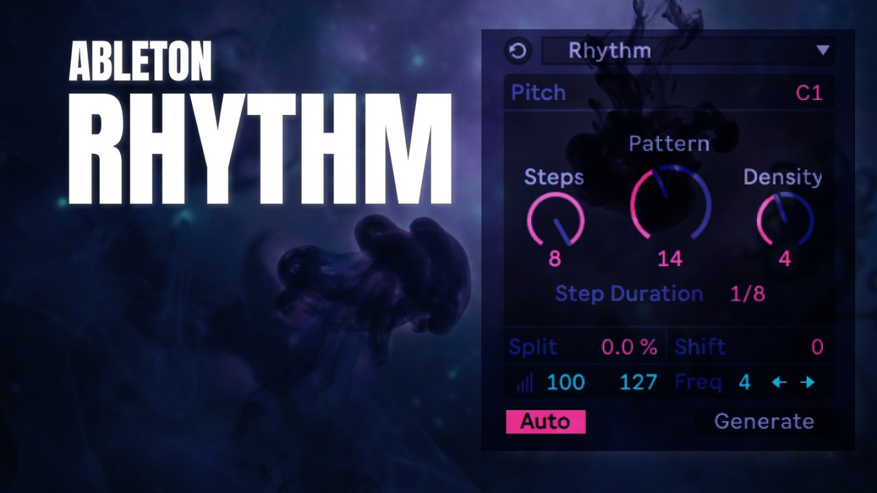 A guide to ABLETON RHYTHM generator- tutorial walk through