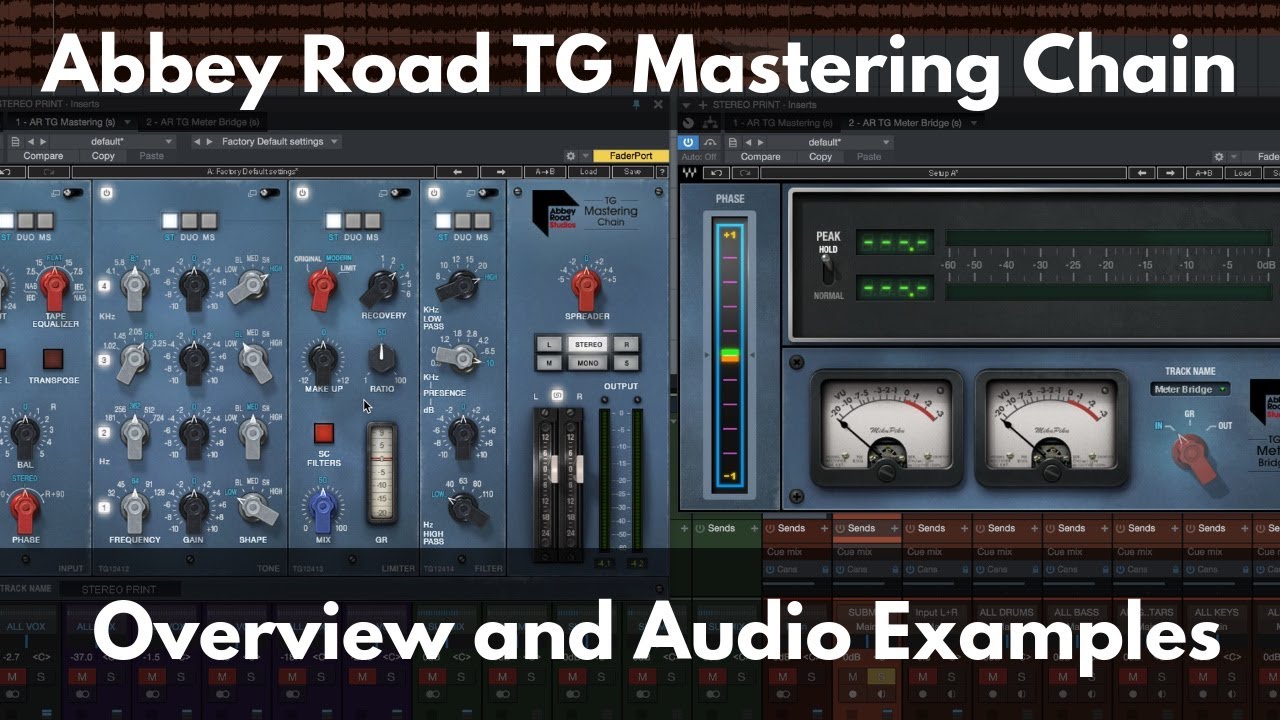 Waves Abbey Road TG Mastering Chain — обзор и аудиопримеры