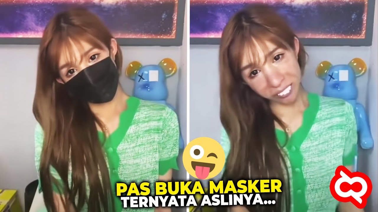 Pada Ketipu Penampilannya Saat Pakai Masker, Pas Dibuka Banyak Cowok² Terkejut Melihat Wajah Aslinya