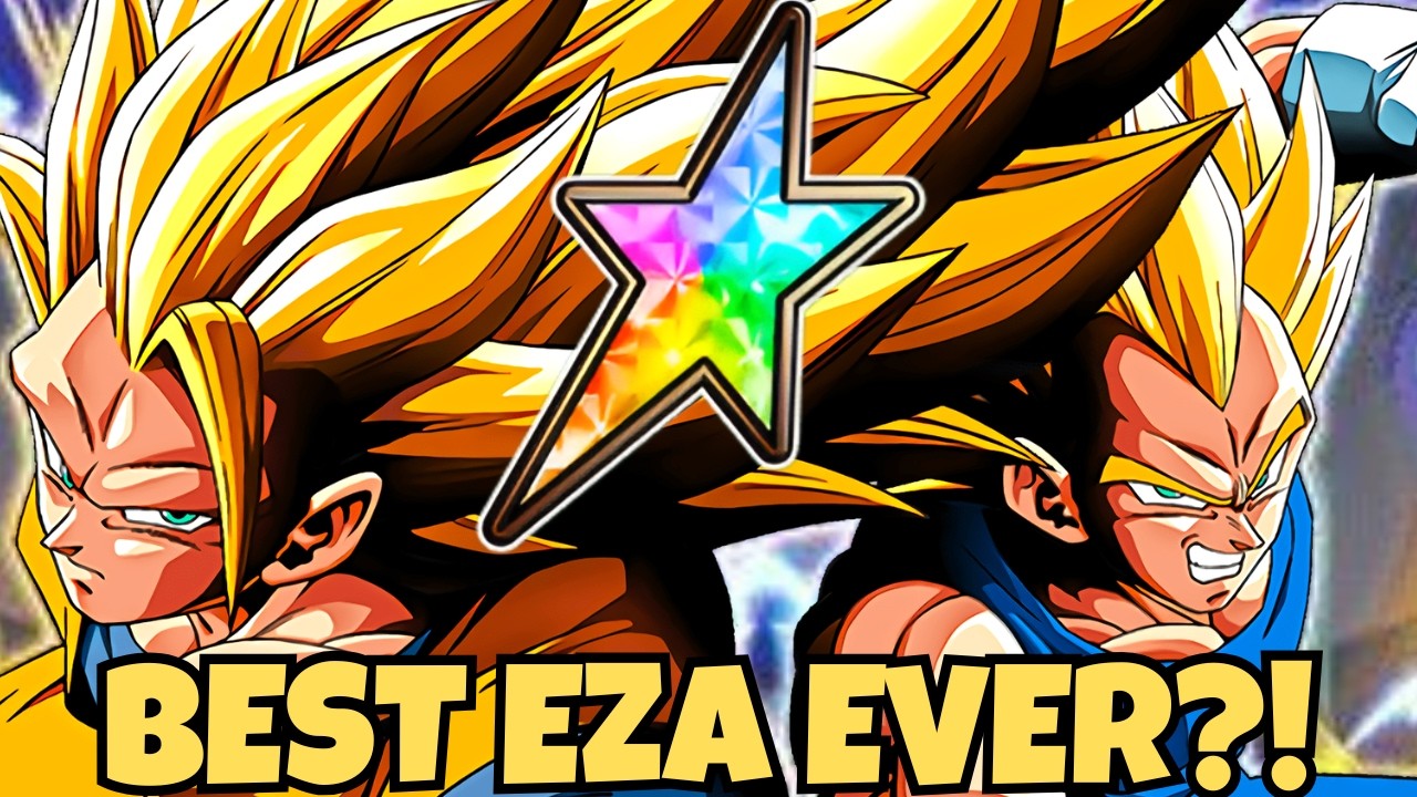 BEST TEAM IN THE GAME?! LR SSJ3 GOKU AND SSJ2 VEGETA EZA SHOWCASE! DOMINANT! (DBZ: Dokkan Battle)