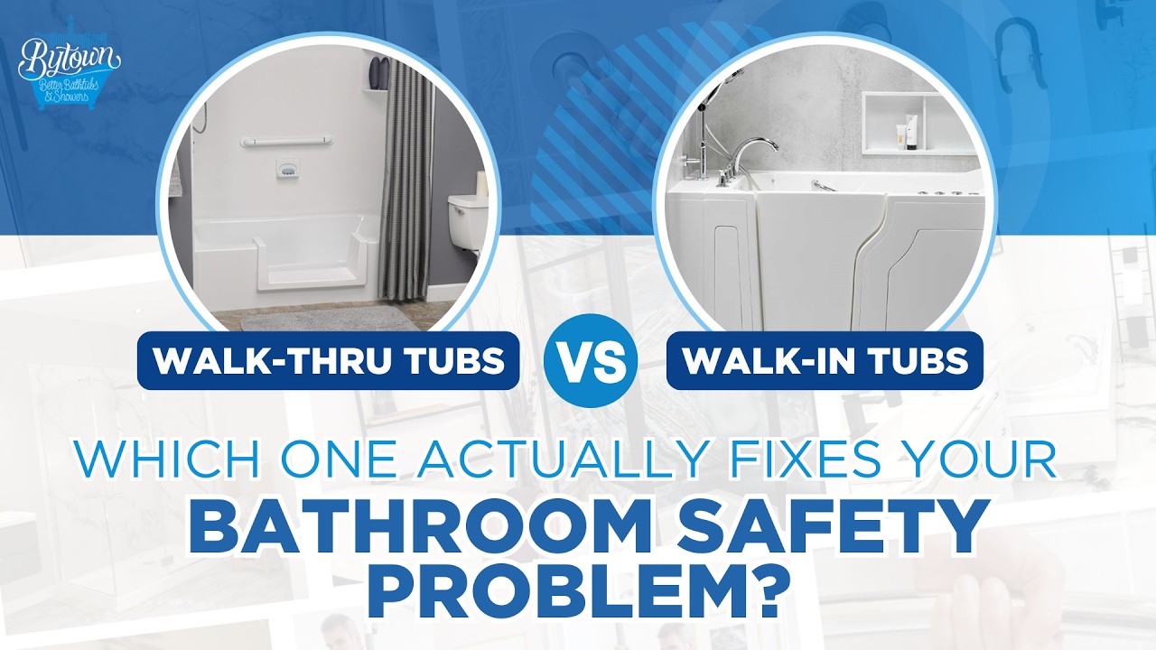 How to Choose Between a Walk-In Tub and a Walk-Through Tub