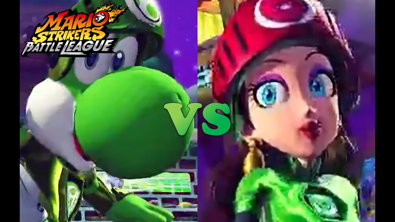 Mario Strikers: Battle League - Yoshi Eggs vs Pauline Kingfishers (Strikers Showdown Match 13)