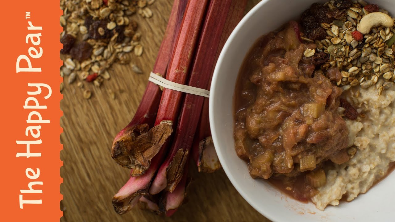 Rhubarb Compote - The Happy Pear