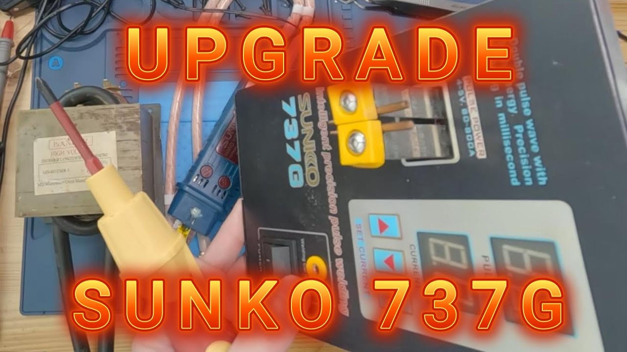 UPGRADE APARAT de SUDURA in PUNCTE - SUNKO 737G