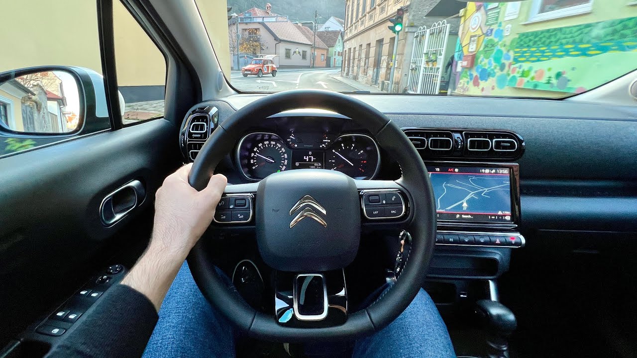 Citroen C3 AIRCROSS 2022 Facelift - тест-драйв от первого лица (110 л.с. PureTech)