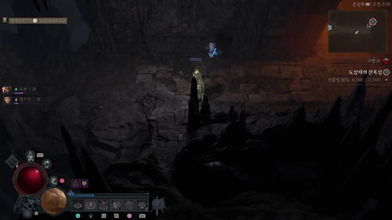 [디아4 시즌12] 소리로 파티사냥 폭풍 레벨업 가즈아! 26.3.15