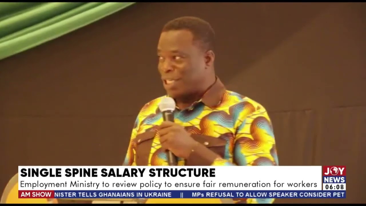 Single Spine Salary Structure: Employment Ministry to review policy - AM News on JoyNews (3-3-22)