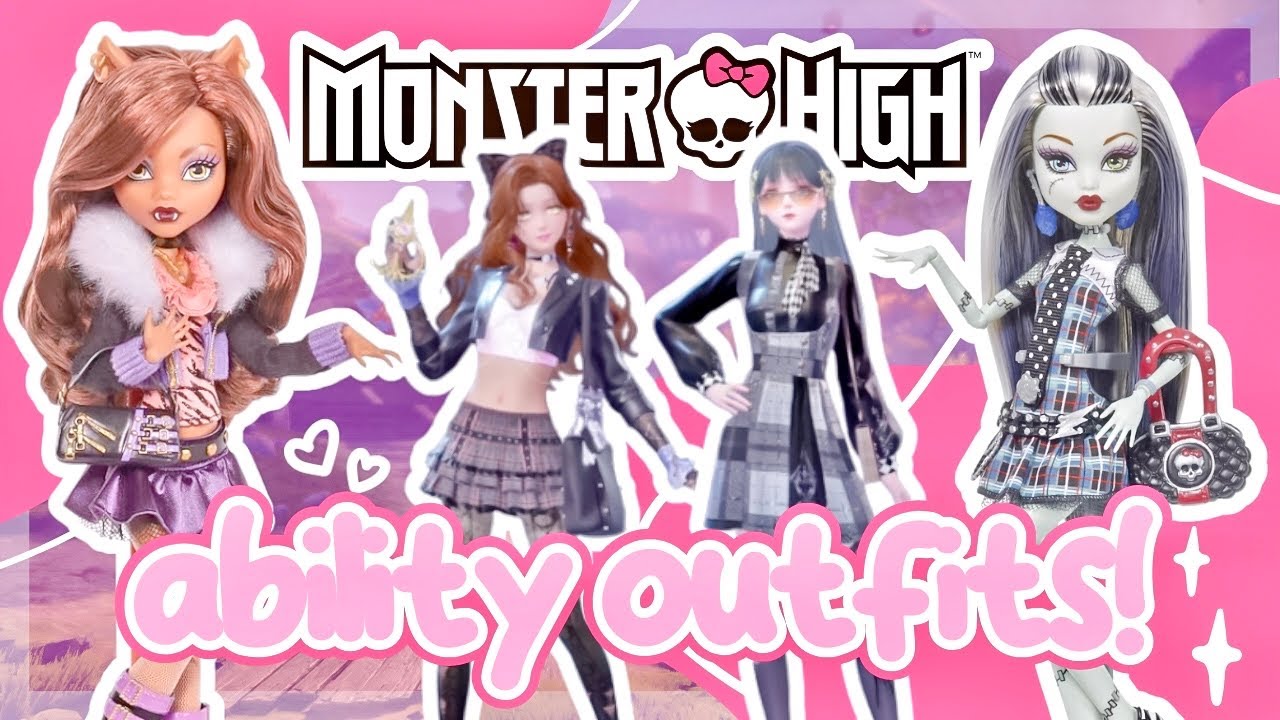Превращаю свои костюмы с способностями в кукол Monster High! ⋆౨ৎ˚⟡˖ ࣪