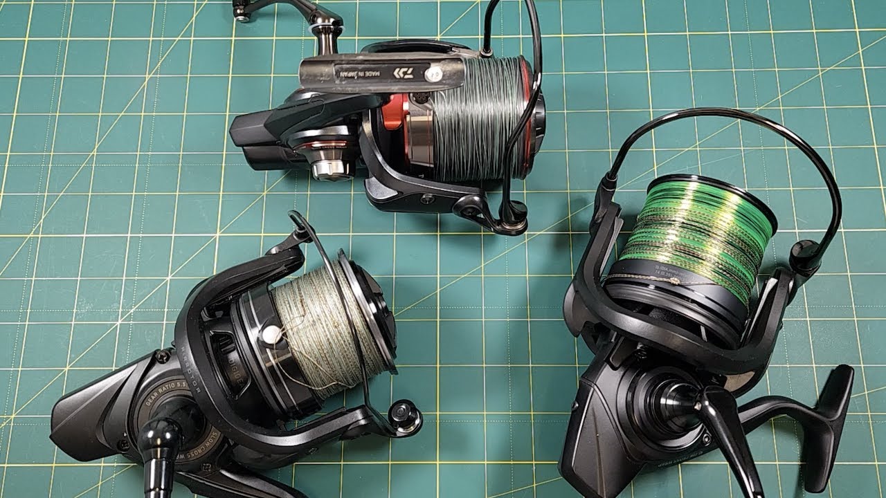 Daiwa SCW QD: Basia, Tournament Basia, Emblem (+ upgrade ролика лесоукладывателя)