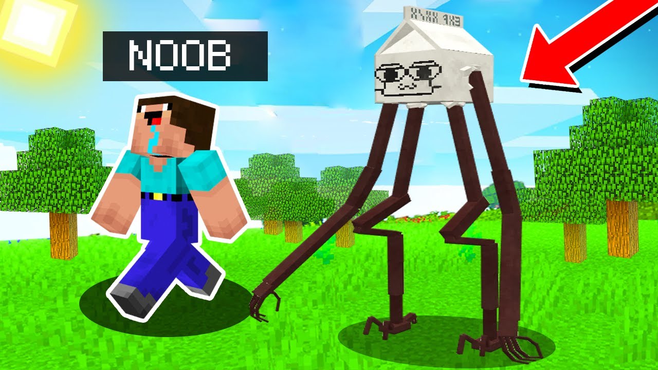 NOOB VS MILKWALKER - ML&Eacute;KO CHCE ZAB&Iacute;T NOOBA VE 3 R&Aacute;NO!