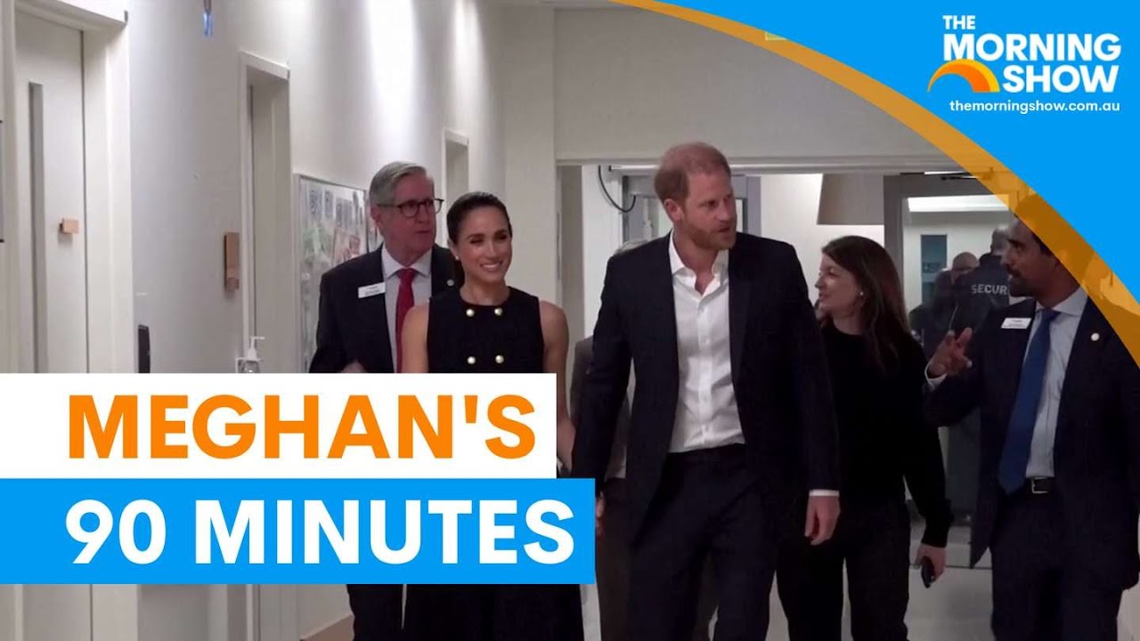 Meghan Markle's brief Sydney appearance revealed | The Morning Show